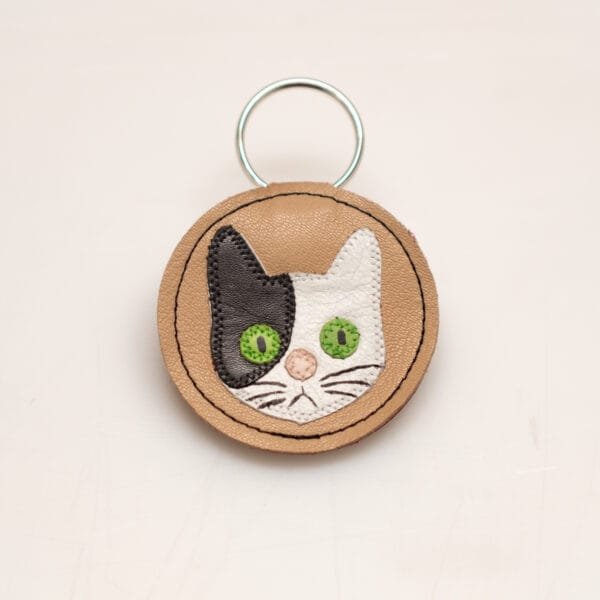 Portachiavi gatto maculato